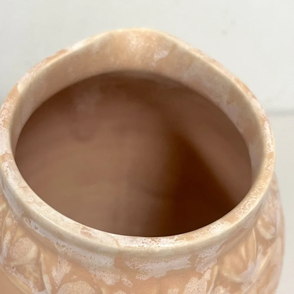 Douglas Pottery England Spongeware pitcher Vintage water milk jug